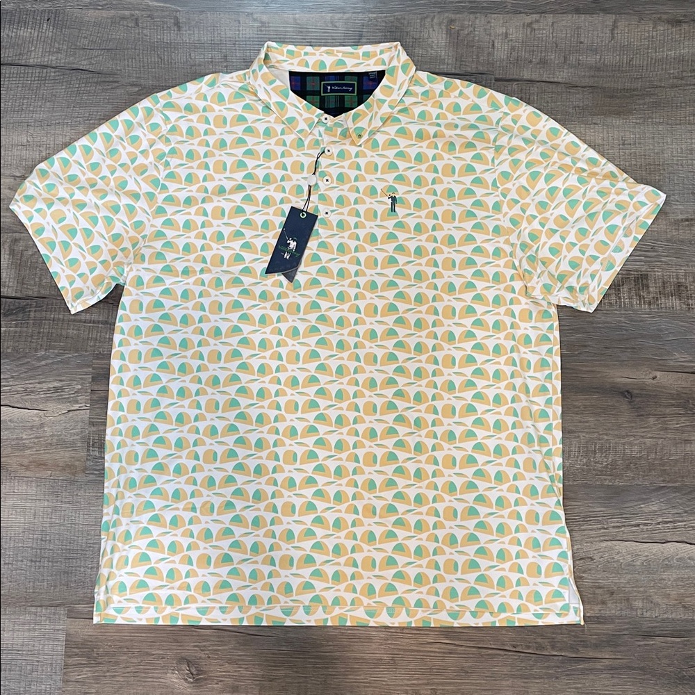 William Murray Golf NWT Men’s Golf Button Down